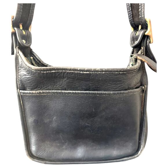 Coach 9966 Legacy Zip Soft Leather Black Shoulder Bag Crossbody - READ - Picture 1 of 11